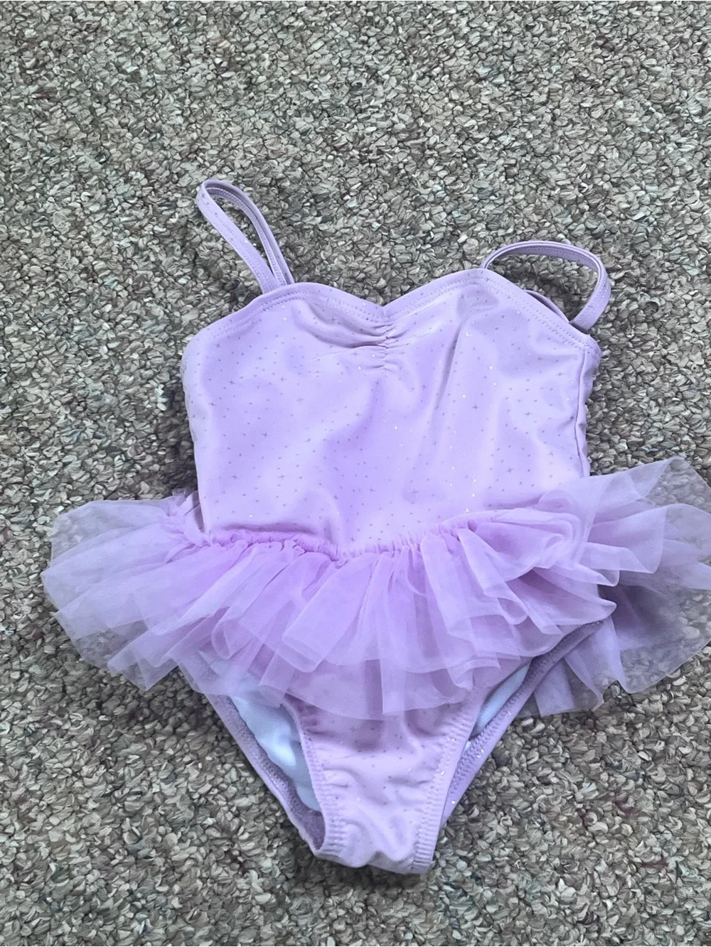 wonder nation Lilac Tutu Dance Leotard with Sparkle